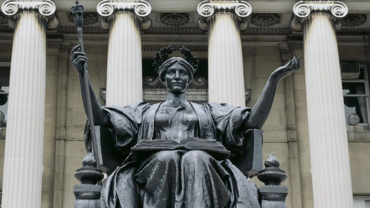 Columbia University Statue