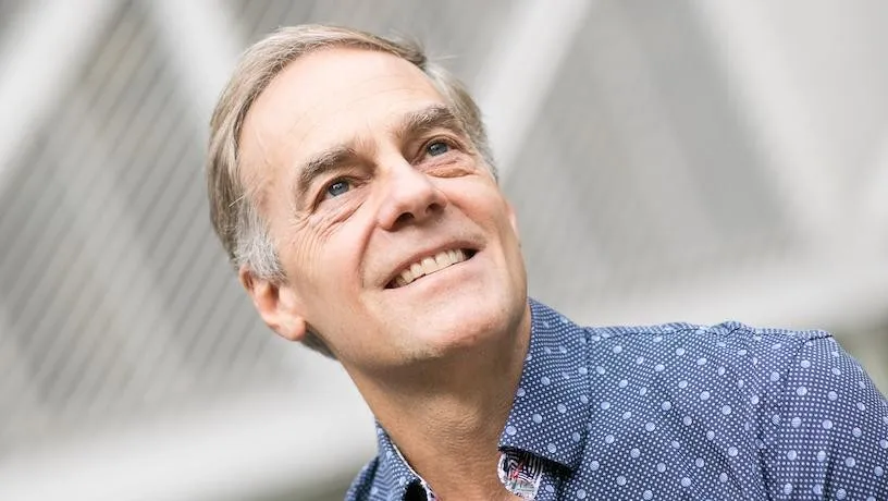 Richard Zemel looking up and smiling
