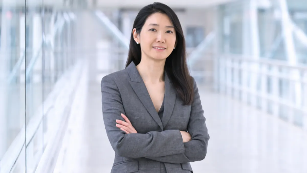Stella Kang, founding director of Columbia's Center for Advanced Diagnostic Research, has been photographed by Diane Bondareff.