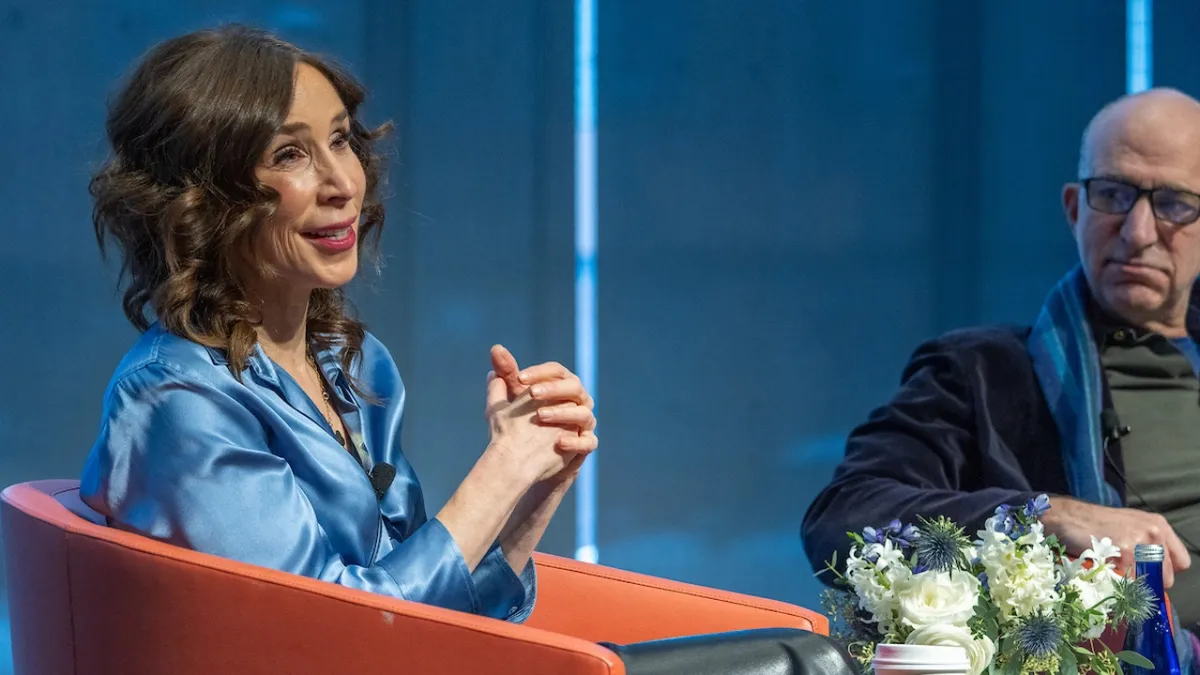 Meredith Kopit Levien speaking at event